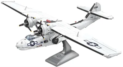 Imagen del producto de Metal Earth Consolidated PBY Catalina, Avión, Kit de montaje, Consolidated PBY Catalina, Niño/Niña, Metal, 14 años