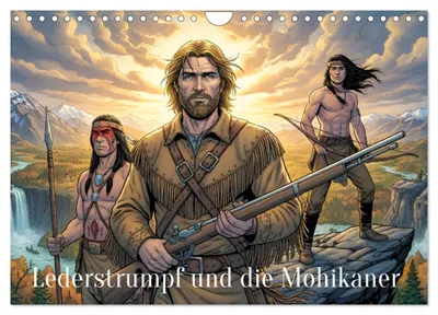 Produktbild von Lederstrumpf und die Mohikaner (Wandkalender 2027 DIN A4 quer), CALVENDO Monatskalender