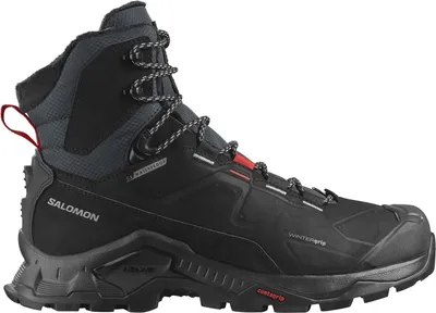 Produktbild von Salomon Quest Winter TS CSWP Winterwanderschuhe Black/Goji Berry/Monument UK 7 - EU 40,7