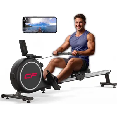 Image de Rameur Clover Fitness CF Rower 322 - écran LCD - 16 niveaux de résistance