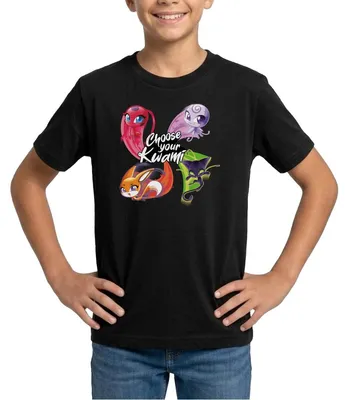 Produktbild von Spreadshirt Miraculous Choose Your Kwami Teenager T-Shirt, 152/164 (12-14 Jahre), Schwarz