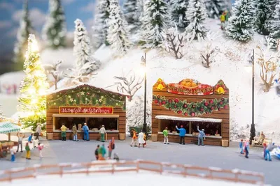 Produktbild von Faller 272020 - N - 2 Weihnachtsmarktbuden - Neu