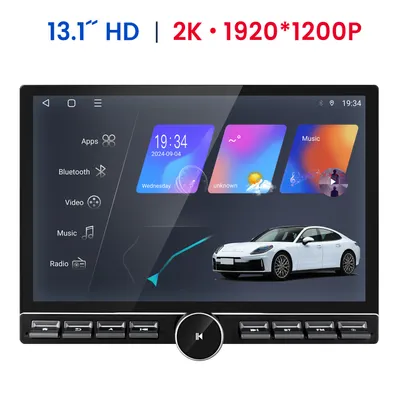 Produktbild von 13.1" Android 13 Car Radio Carplay Dla Fiat Ducato Citroen Jumper Peugeot Boxer GPS Navi WIFI BT DAB+ SWC USB 6+128G Z Pokrętłem Wejścia Klawiatura