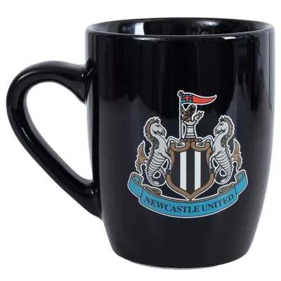 Obrázok produktu pre Newcastle United FC - Hrnček na kávu, Crest BS4453 (jedna veľkosť) (čierna/biela/modrá)