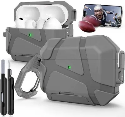 Productafbeelding van Beschermhoes voor AirPods Pro 3 met Schoonmaakpen