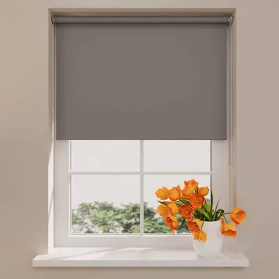 Produktbild von DTCH® Verdunkelungsrollo ohne bohren klemmfix 70 x 150 cm (BxH) grau, fenster rollos für innen, rollo ohne bohren, klemmrollo