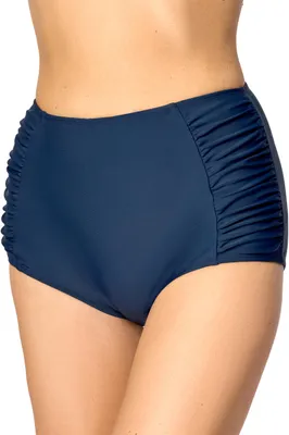 Produktbild von Merry Style Damen Bikinislip MS10-119 Bikinihose Bauch Weg Effekt(Dunkelblau (6219), 38)