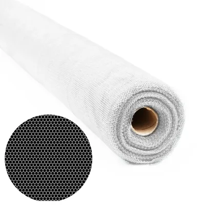 Obrázek produktu pro Bílá síť proti hmyzu 100 cm x 30 m - střihatelná, odolná proti UV záření, ideální na okna a dveře - účinně zabraňuje hmyzu