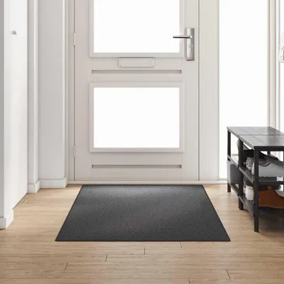 Produktbild von Teppichläufer Dunkelgrau 100 x 250 cm 100% Polypropylen
