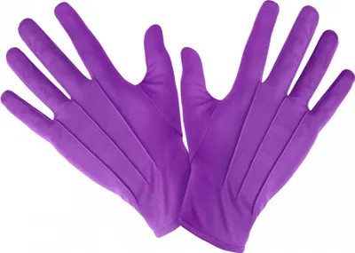 Produktbild von Violette Handschuhe als Kostümzubehör für Fasching & Halloween