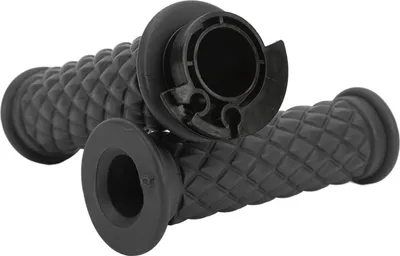 Obrázek produktu pro 1 pár rukojetí plynu 22 mm, univerzální pohodlná rukojeť, vhodná pro skútry GY6 50 ccm, 80 ccm, 125 ccm, 150 ccm, černá barva