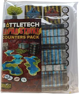 Zdjęcie produktu dla BattleTech Counter Pack-Alpha Strike - Gra figurkowa - Akcesoria - Edycja ENG