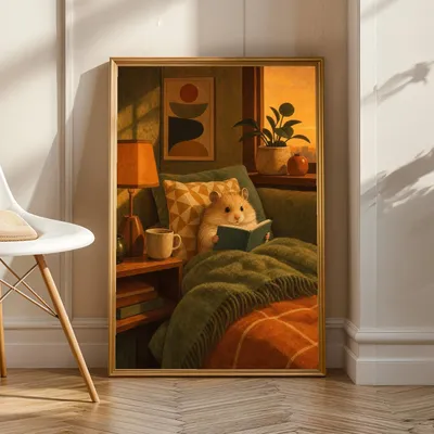 Teddyhamster, Hamsterposter, Produktansicht 1