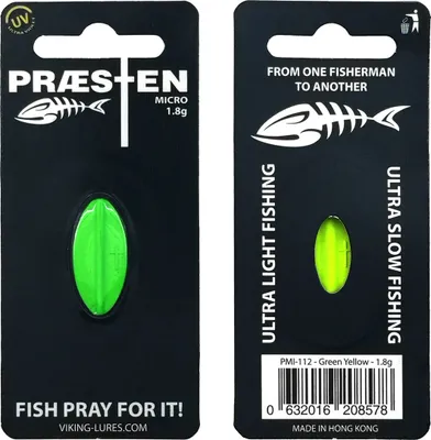 Produktbild von Praesten Micro 1.8g Green / Yellow