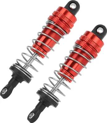 Image de Amortisseur en métal pour modèle RC 1/14 WLtoys 144001 (Rouge)
