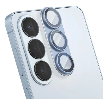 Image de Avizar, protection d'écran en verre trempé pour Galaxy S26 Plus, résistante aux rayures, couleur bleue