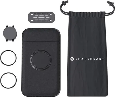 Produktbild von Shapeheart Motorrad Bundle Magnetische Lenker Smartphone Halterung Grössen: M
