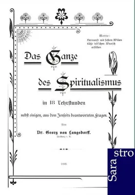 Produktbild von Das Ganze des Spiritualismus