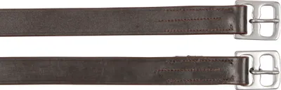 Produktbild von Covalliero Steigbügelriemen Leder dunkelbraun 145 x 27 mm, Größe:Einheiten unterschiedlich, bitte korrigieren!