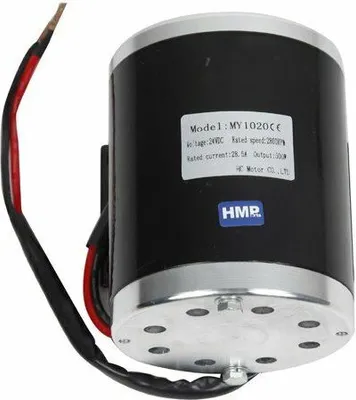 Produktbild von Elektro Motor mit Halter 24V 500W Modell MY1020 Elektro Quad Eigenbau