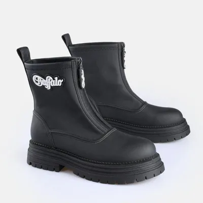 Image de Buffalo Dames Élégant Bottine Lennox Rain Zip 1270139 noir