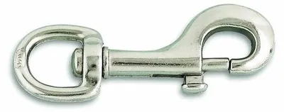 Immagine prodotto di Moschettone cromato in acciaio - 2,5 cm - 20 pezzi