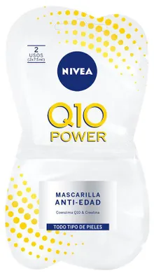 Immagine prodotto di Maschera antietà Q10 Power 2 x Nivea 7,5 ml