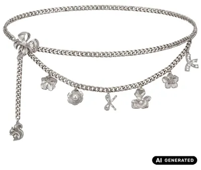 Produktbild von Kettengürtel Niederhof silber L