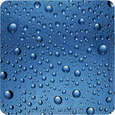 Produktbild von Kleine Wolke Duscheinlage BUBBLE Marineblau 55 x 55 cm