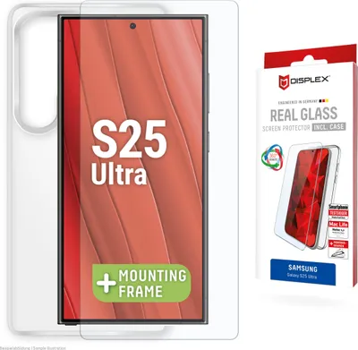 Image de Displex Real Glass + étui