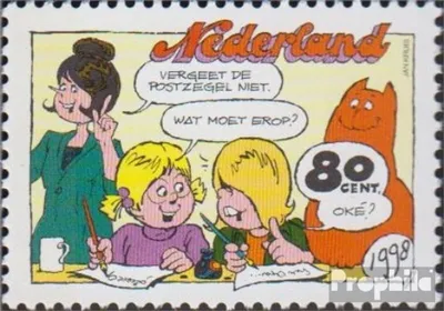 Produktbild von Briefmarken Niederlande 1998 Mi 1678y (kompl.Ausg.) postfrisch Comics