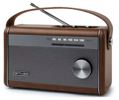 Image de Radio bluetooth portable marron - Muse - M098BR -