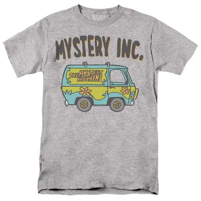 Image de T-shirt Scooby Doo - "The Double M", modèle unie pour hommes/femmes, coloris chiné, référence TV37813 (taille 5XL) (couleur chiné)