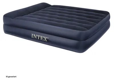 Produktbild von Luftbett inklusive Pumpe für 2 Personen, 203x152x42 cm