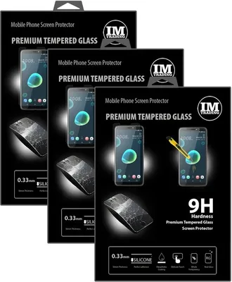Produktbild von 3x HTC Desire 12 Plus Panzerglas Handy Panzerglasfolie 9H Display Schutzfolie