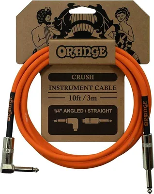 Zdjęcie produktu dla Kabel do narzędzi Orange - CA035 Crush, 6.3 mm/6.3 mm, 3 m, pomarańczowy