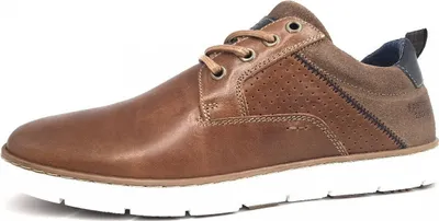Produktbild von Bullboxer Herrenschuhe Schnürschuhe sportlicher Schnürer Braun Freizeit, Schuhgröße:43 EU