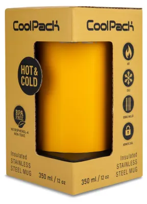 Obrázek produktu pro Kubek termiczny 350ml Coolpack Coffee Mug Tom Mustard