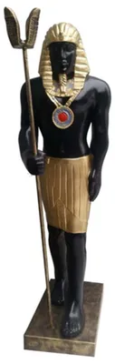Image de Figurines de pharaon égyptien Statue Figure Gardien Statues Décoration