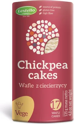 Productafbeelding van Lestello Volkoren crackers met kikkererwten en rijst (135g), 57635