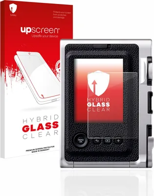 Produktbild von upscreen Schutzglas für Fujifilm Instax Mini Evo Schutzfolie Panzer Folie Glas Display Schutz klar