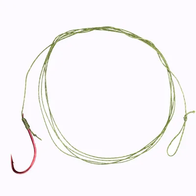 Produktbild von Gamakatsu Zander LS-3030 Braided 60cm Rot - 3 Angelhaken, Größe:Gr. 4