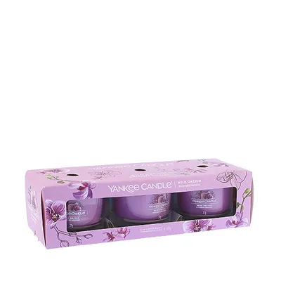 Zdjęcie produktu dla Yankee Candle - Wild Orchid Set of votive candles in glass 37.0g