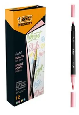 Obrázek produktu pro BIC Intensity Pastel Dual Tip Pisak dwustronny12szt