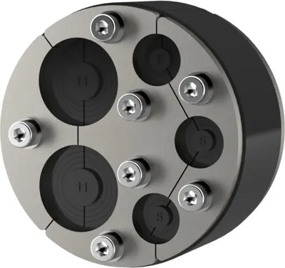 Produktbild von Hauff-Technik Ringraumdichtung HRD100-SG-2/8-30-3/4-16.5 f. 5 Kabel