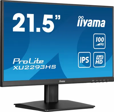Produktbild von iiyama ProLite XU2293HS-B6 Computerbildschirm 54,6 cm (21.5") 1920 x 1080 Pixel Full HD LED Schwarz