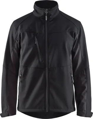 Produktbild von Blakläder® Softshell Jacke Mittelgrau/Schwarz 4950 2516, Farbe:schwarz/dunkelgrau, Größe:M