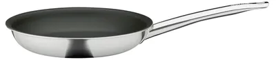Bratpfanne 24 cm, 5-lagig, Edelstahl, Antihaft, induktionsgeeignet