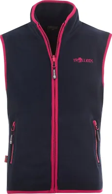 Obrázek produktu pro Trollkids Kids Arendal Vest chlapecká vesta navy 134-114 velikost 116
