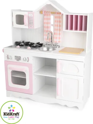 Produktbild von KidKraft Kinder Holz Spielküche Modern Country; 53222